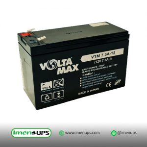 باتری یو پی اس ولتامکس 12ولت 7.5آمپرساعت VTM7.5A-12