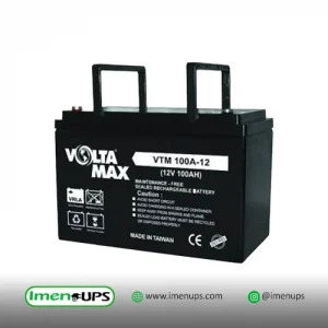 باتری یو پی اس 12 ولت 100 آمپر ساعت ولتامکس Voltamax