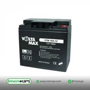 باتری یو پی اس 12 ولت 18 آمپر ساعت ولتامکس Voltamax