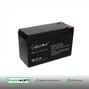 باتری یو پی اس 12 ولت 7.5 آمپر ساعت ماتریکس matrix